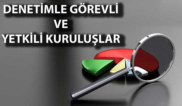 DENETİMLE GÖREVLİ VE YETKİLİ KURULUŞLAR DENETİMLE GÖREVLİ VE YETKİLİ KURULUŞLAR