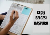 GEÇİŞ BELGESİ BAŞVURU GEÇİŞ BELGESİ BAŞVURU