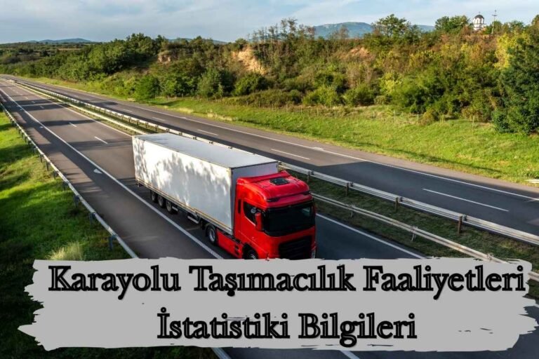 Karayolu Taşımacılık Faaliyetleri İstatistiki Bilgileri
