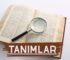 TANIMLAR