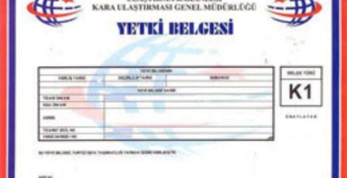 YETKİ BELGESİ