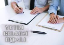 Yetki Belgesi İptali