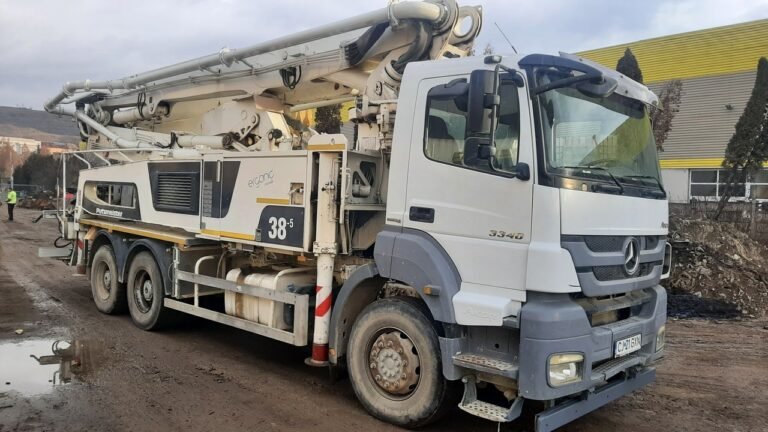 Beton Pompası Ne İşe Yarar?